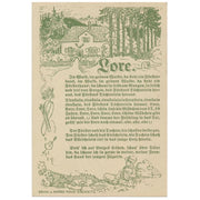 GERMAN FOLK LORE POSTCARDS FROM WW11 WITH WRITTEN LETTERS TO BACK HOME