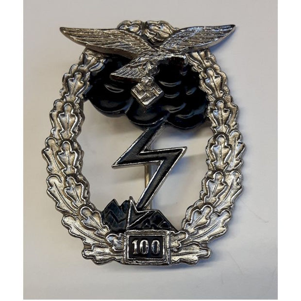 GERMAN GROUND COMBAT BADGE OF THE LUFTWAFFE 100 ACTIONS