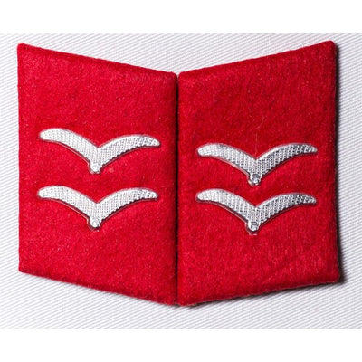 GERMAN WWII LUFTWAFFE FLAK GEFREITER COLLAR TABS