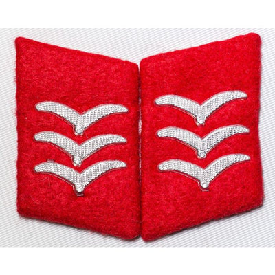 GERMAN WWII LUFTWAFFE FLAK OBERGEFREITER COLLAR TABS