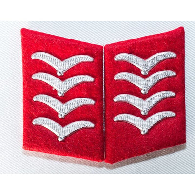 GERMAN WWII LUFTWAFFE FLAK STABSGEFREITER COLLAR TABS