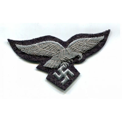 GERMAN LUFTWAFFE OFFICERS BULLION BREAST EAGLE INSIGNIA