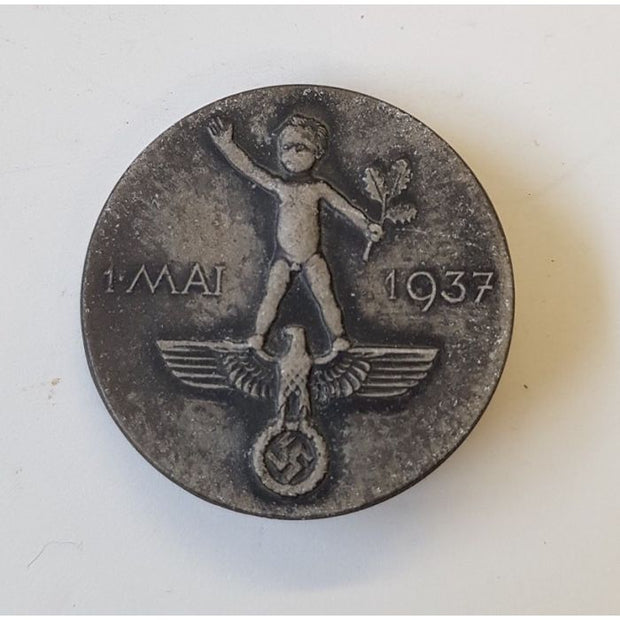 GERMAN MAY DAY 1937 TINNIE