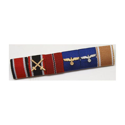 GERMAN HEER MEDAL RIBBON BAR 6 BAR