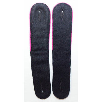 GERMAN PANZER SS DIVISION ENLISTED MAN SHOULDER BOARDS PINK PIPPING