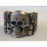GERMAN WWII ANTI PARTISAN SKULL RING SILVER
