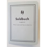 GERMAN SS SOLDBUCH - BLANK