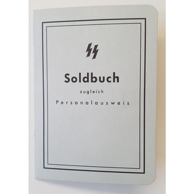GERMAN SS SOLDBUCH - BLANK