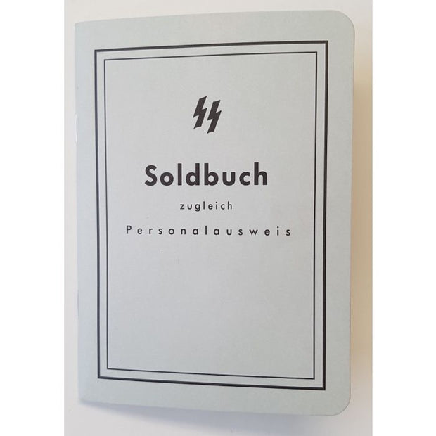 GERMAN SS SOLDBUCH - BLANK