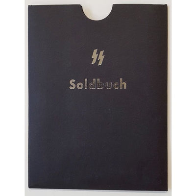 GERMAN SS SOLDBUCH COVER BLACK