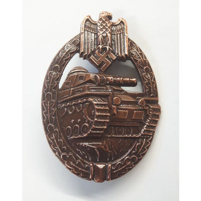 GERMAN TANK BATTLE BADGE FOR TANK CREWS BRONZE