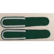 GERMAN UNTEROFFIZIER BOTTLE GREEN SHOULDER BOARDS (GRENADIER )
