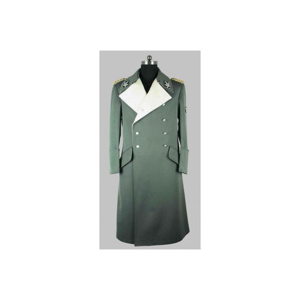 WAFFEN SS GENERAL'S FIELD GRAY GABARDINE COAT