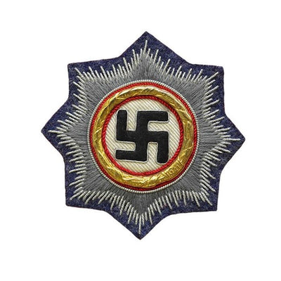 GERMAN WAR ORDER OF THE GERMAN CROSS IN GOLD - Luftwaffe Blue