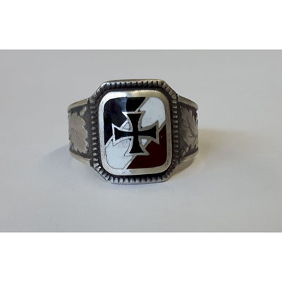 GERMAN IRON CROSS TRICOLOR EK RING