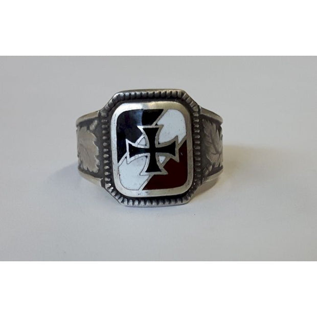 GERMAN IRON CROSS TRICOLOR EK RING