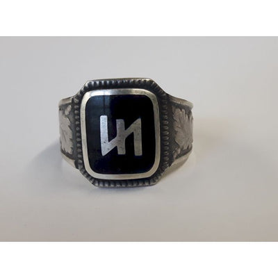 GERMAN WW2 2ND SS PANZER DIVISION DAS REICH SILVER RING