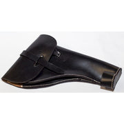 GERMAN WW2 FLARE GUN BLACK LEATHER HOLSTER