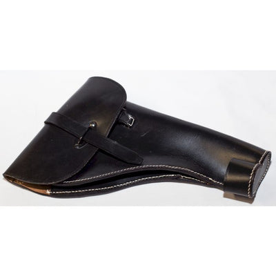 GERMAN WW2 FLARE GUN BLACK LEATHER HOLSTER