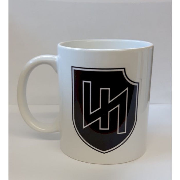 GERMAN WW2 2nd WAFFEN SS PANZER DIVISION" DAS REICH " COFFEE CUP