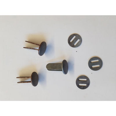 GERMAN WW2 HELMET SPLIT PINS AND WASHERS