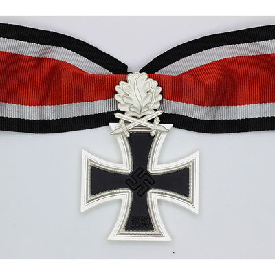 GERMAN WWII KNIGHTS CROSS TO THE IRON CROSS With Oak Leaves and Swords