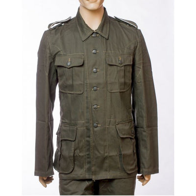 GERMAN WWII REED GREEN HBT M40 FIELD TUNIC