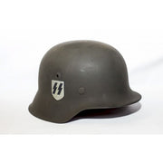 GERMAN WW2 M42 SS SINGLE DECAL HELMET