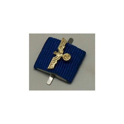 GERMAN HEER LONG SERVICE MEDAL ( 12 YEARS / 25 YEARS ) CUSTOM RIBBON BAR - GOLD