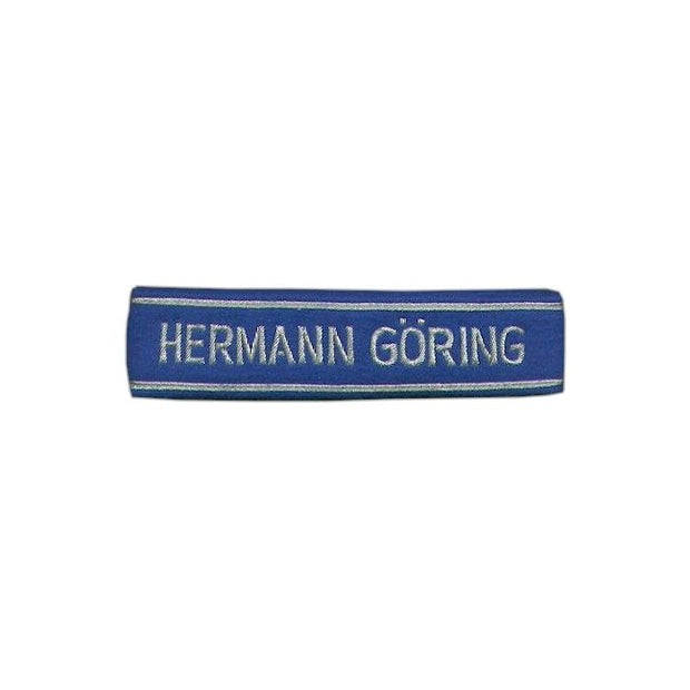 GERMAN HERMANN GORING BULLION OFFICERS CUFF TITLE