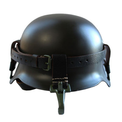 GERMAN WWII LEATHER HELMET CARRIER