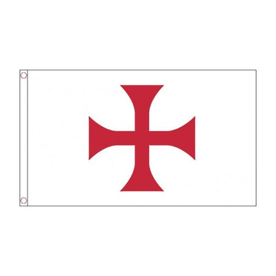 KNIGHTS TEMPLAR RED CROSS FLAG