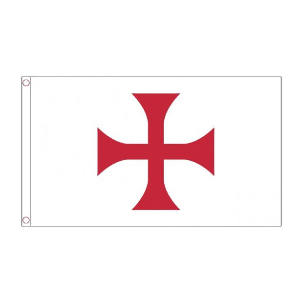 KNIGHTS TEMPLAR RED CROSS FLAG