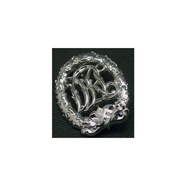 GERMAN WW2 NATIONAL SPORT BADGE SILVER