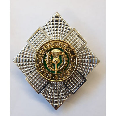NCO SCOTS GUARDS OFFICER CAP BADGE