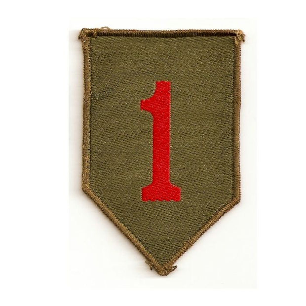 ORIGINAL GERMAN MADE 1ST INFANTRY DIVISION PATCH