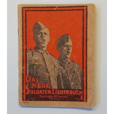 THE NEW SOLDIER SONGBOOK PAMPHLET GERMAN WW2