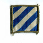 ORIGINAL ITALIAN THEATER MADE 3RD INFANTRY DIVISION PATCH