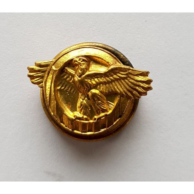 ORIGINAL US WWII ERA "RUPTURED DUCK" LAPEL BUTTON