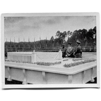 REICHSPARTEITAG 1937 DER FUHRER LEGT DEN GRUNDLTEIN ZUM STADION
