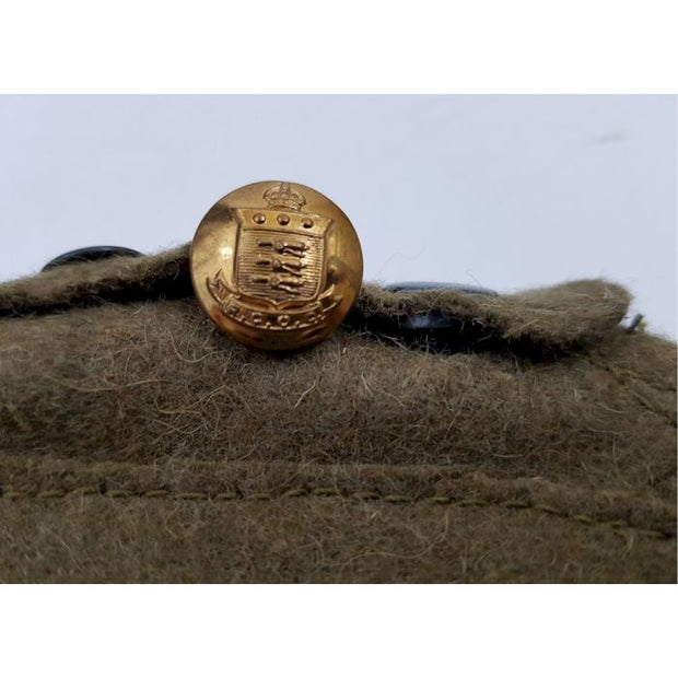 ROYAL CANADIAN ORDNANCE CORPS RCOC BRASS UNIFORM BUTTONS W SCULLY