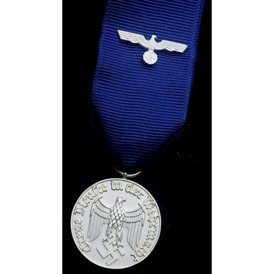 GERMAN SERVICE MEDAL 4 YEAR SERVICE Silver