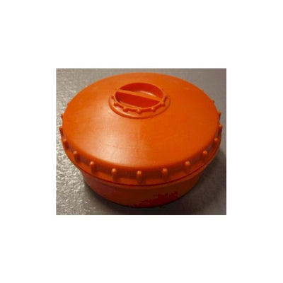 GERMAN SALT AND PEPPER SHAKER BAKELITE - ORANGE