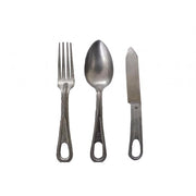 AMERICAN MESS KIT SPOON, FORK and KNIFE SET