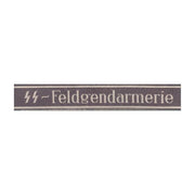 GERMAN SS FELDGENDARMERIE BEVO TYPE CUFF TITLE