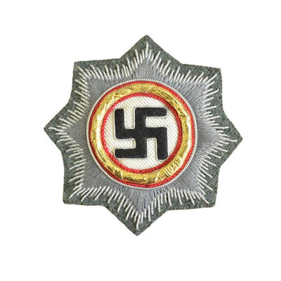 GERMAN WW2 WAR ORDER OF THE GERMAN CROSS IN GOLD-GREEN