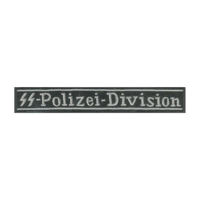 GERMAN SS POLIZEI-DIVISION CUFF TITLES