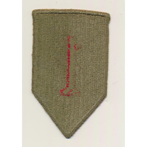 1ST INFANTRY DIVISION GREEN BACK PATCH ORIGINAL