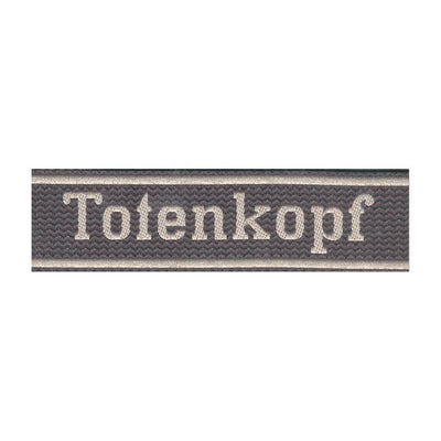 GERMAN TOTENKOPF BEVO TYPE CUFF TITLE