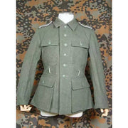 GERMAN M43 TUNIC: M1943 LATE WORLD WAR TWO WOOL JACKET